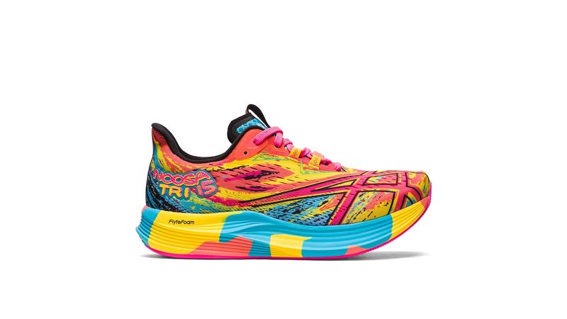 Zapatillas ASICS Noosa Tri 15 Aquarium Vibrant Yellow Mujer ASICS