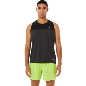 Bividi ASICS Race Singlet Black/Graphite Grey Hombre