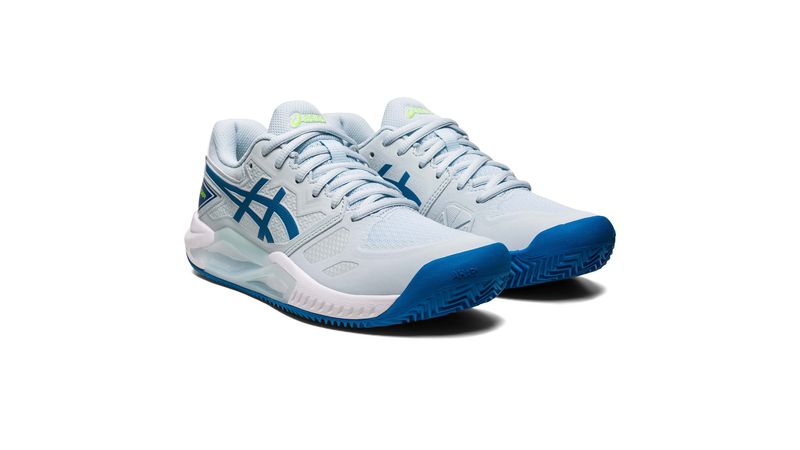 Zapatilla Asics Mujer Gel Game 8 Clay Azul Celeste