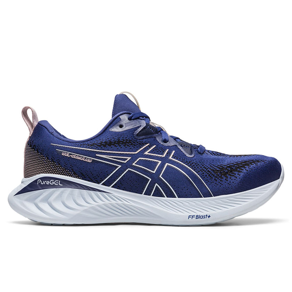 Asics mujer azul best sale