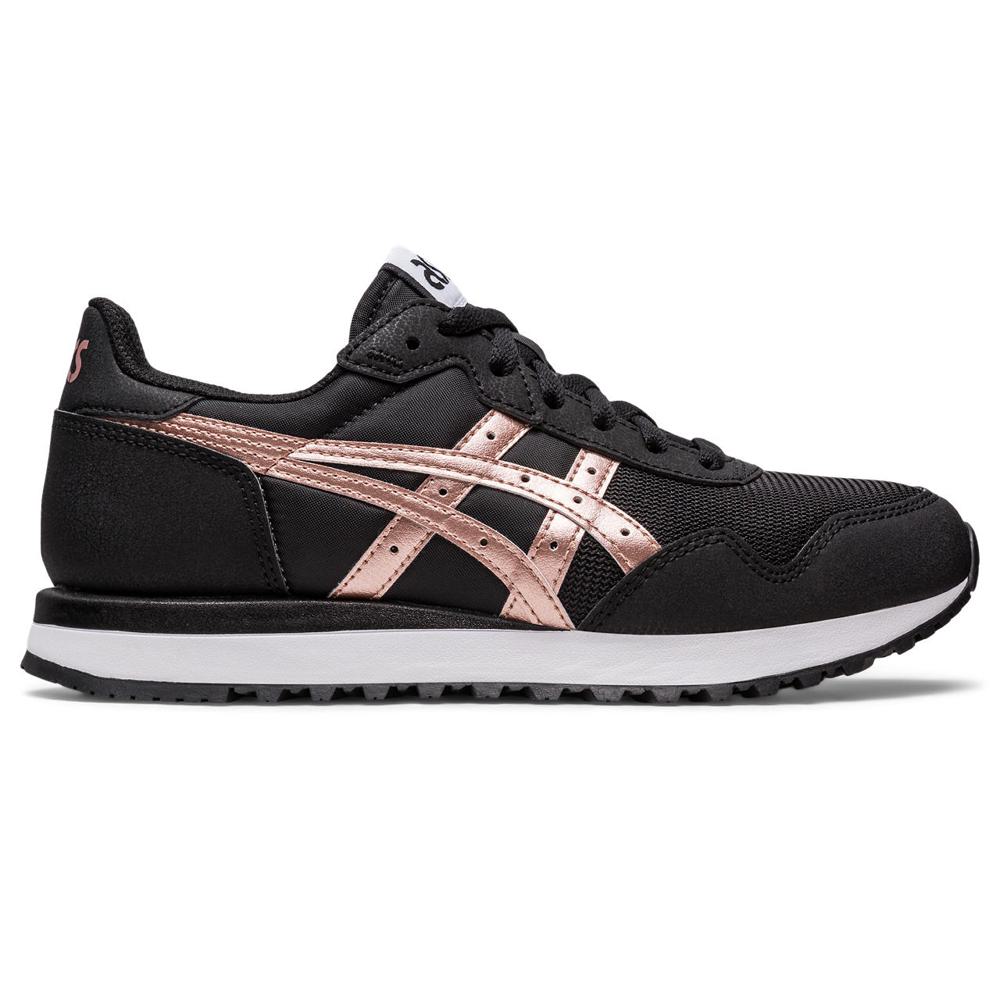 Zapatillas ASICS Tiger Runner II Black Rose Gold Mujer