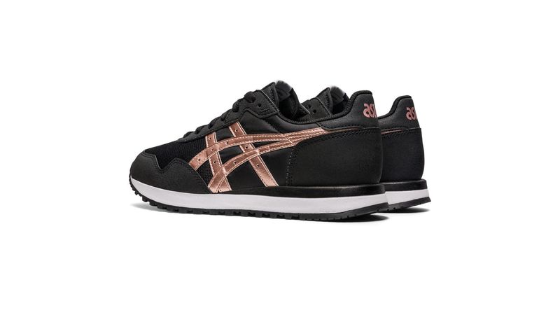 Zapatillas ASICS Tiger Runner II Black Rose Gold Mujer ASICS