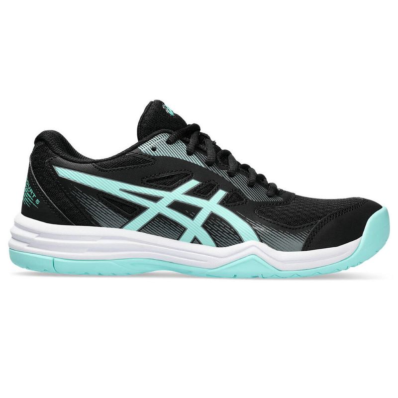 Zapatillas-ASICS-Upcourt-5-Black-Illuminate-Mint-Mujer---0