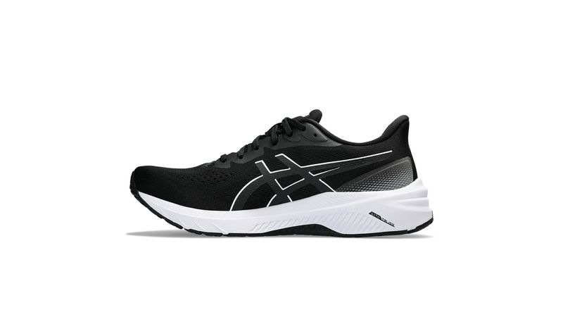 Zapatillas ASICS Gt 1000 12 Black White Hombre ASICS