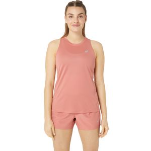 Top ASICS Silver Tank Light Garnet Mujer