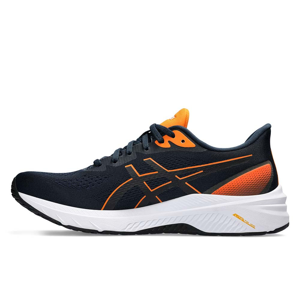 Zapatillas ASICS Gt 1000 12 French Blue Bright Orange Hombre ASICS