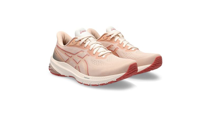 Zapatillas ASICS Gt 1000 12 Pale Apricot Light Garnet Mujer ASICS