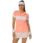 Polo-ASICS-Sun-Coral-Coral-Mujer---0