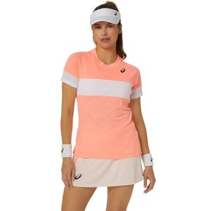 Polo ASICS Sun Coral Coral Mujer