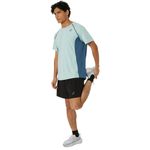 Polo-ASICS-Actibreeze-Panel-Knit-Short-Sleeve-Top-Celeste-Hombre---2