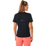 Polo-ASICS-Race-V-Neck-Ss-Top-Performance-Black-Grey-Mujer---2