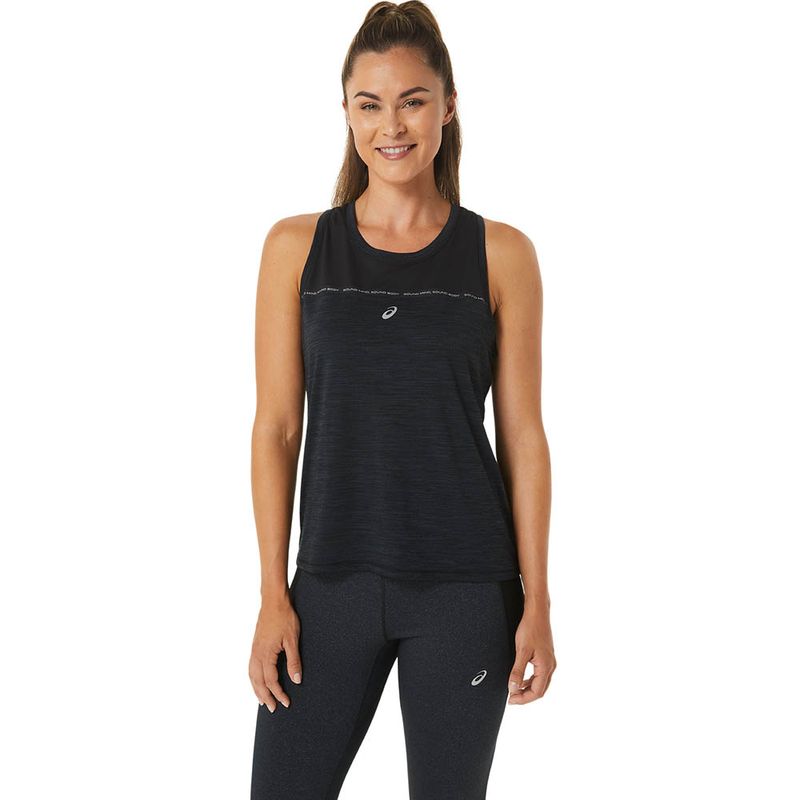 Top-ASICS-Race-Tank-Black-Charcoal-Grey-Mujer---0