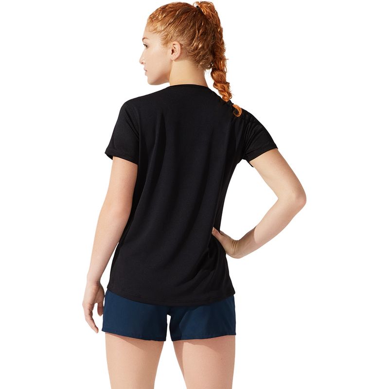 Polo-ASICS-Silver-SS-Top-Black-Mujer---1