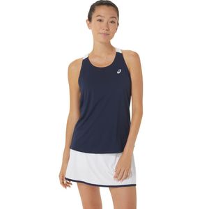 Polo ASICS Midnight/Brilliant White Azul Marinho/Branco Mujer