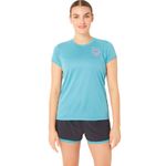 Polo-ASICS-Fujitrail-Logo-Ss-Top-W-Gris-Blue-Mujer---1