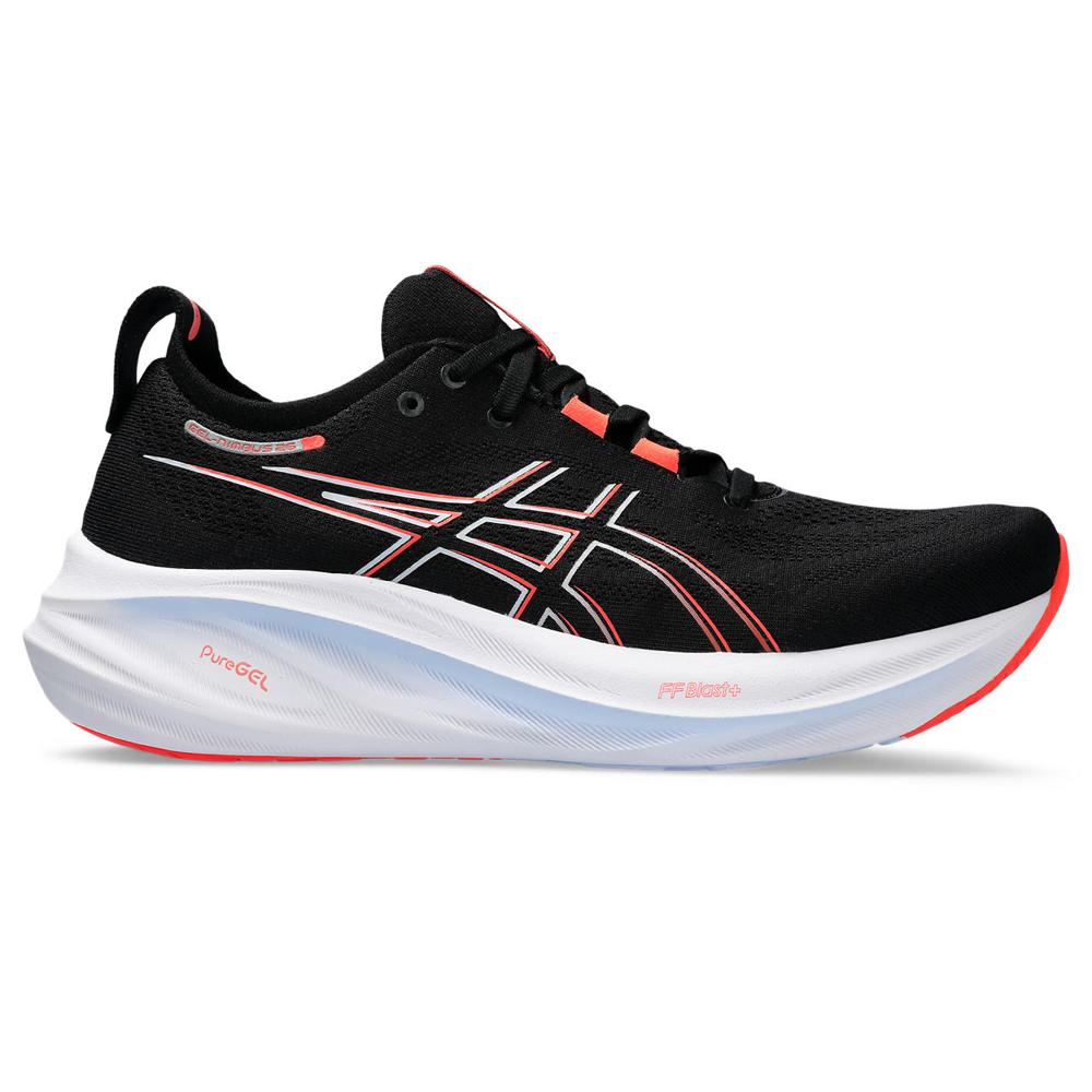 Zapatillas ASICS GEL Nimbus 26 Black True Red Hombre ASICS