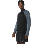 Polo-ASICS-Icon-1-2-Zip-Ls-Top-Black-Carrier-Grey-Hombre---2