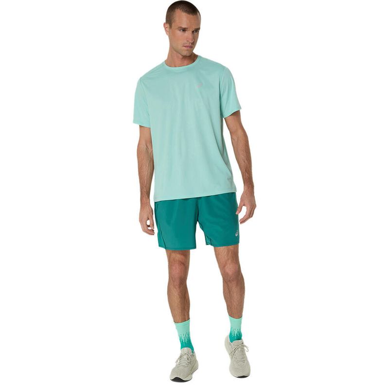 Polo ASICS Silver Ss Top Oasis Green Hombre - 1