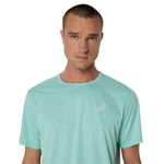 Polo ASICS Silver Ss Top Oasis Green Hombre - 2