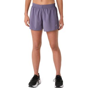 Short ASICS Silver 4In Short Greyish Purple Mujer