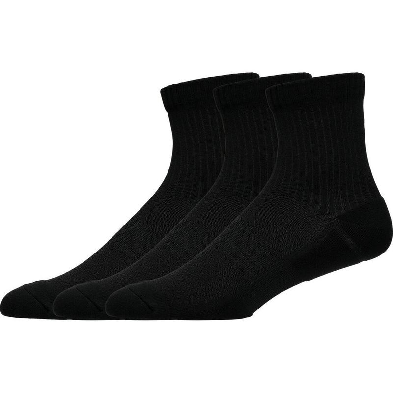 Medias-ASICS-Practice-Quarter-3P-Performance-Black-Unisex---1