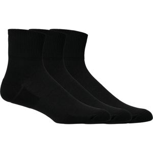 Medias ASICS Running Quarter 3P Performance Black Unisex