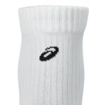 Medias ASICS Practice Quarter 3P Brilliant White Unisex - 2