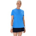 Polo-ASICS-Court-Short-Sleeve-Top-Blue-Coast-Mujer---0