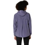 Casaca ASICS Metarun Waterproof Jacket Greyish Purple Mujer - 1