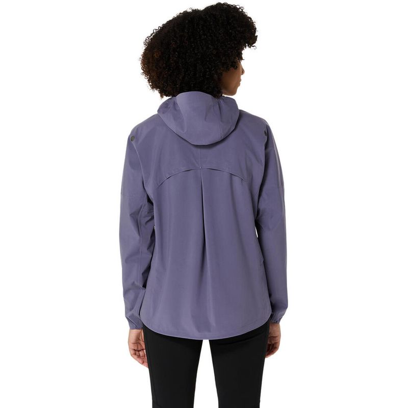 Casaca ASICS Metarun Waterproof Jacket Greyish Purple Mujer - 1