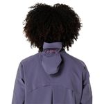 Casaca ASICS Metarun Waterproof Jacket Greyish Purple Mujer - 4