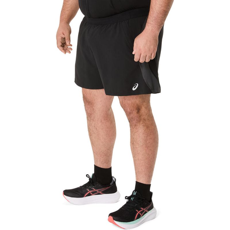 Short-ASCIS-Road-5In-Short-Performance-Black-Graphite-Grey-Hombre---2