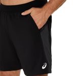 Short ASICS Road 7In Short Performance Black/Graphite Grey Hombre - 3