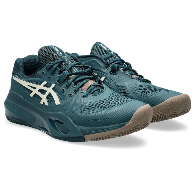 Zapatilla-ASICS-GEL-Resolution-X-Clay-Saxon-Green-Birch-Hombre---2