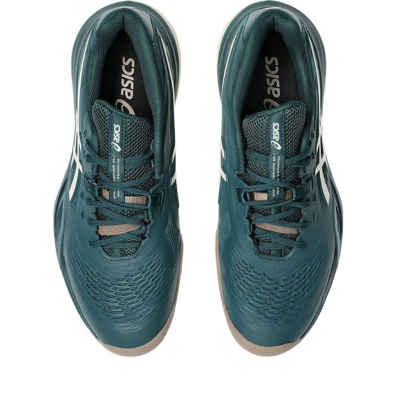 Zapatilla-ASICS-GEL-Resolution-X-Clay-Saxon-Green-Birch-Hombre---3
