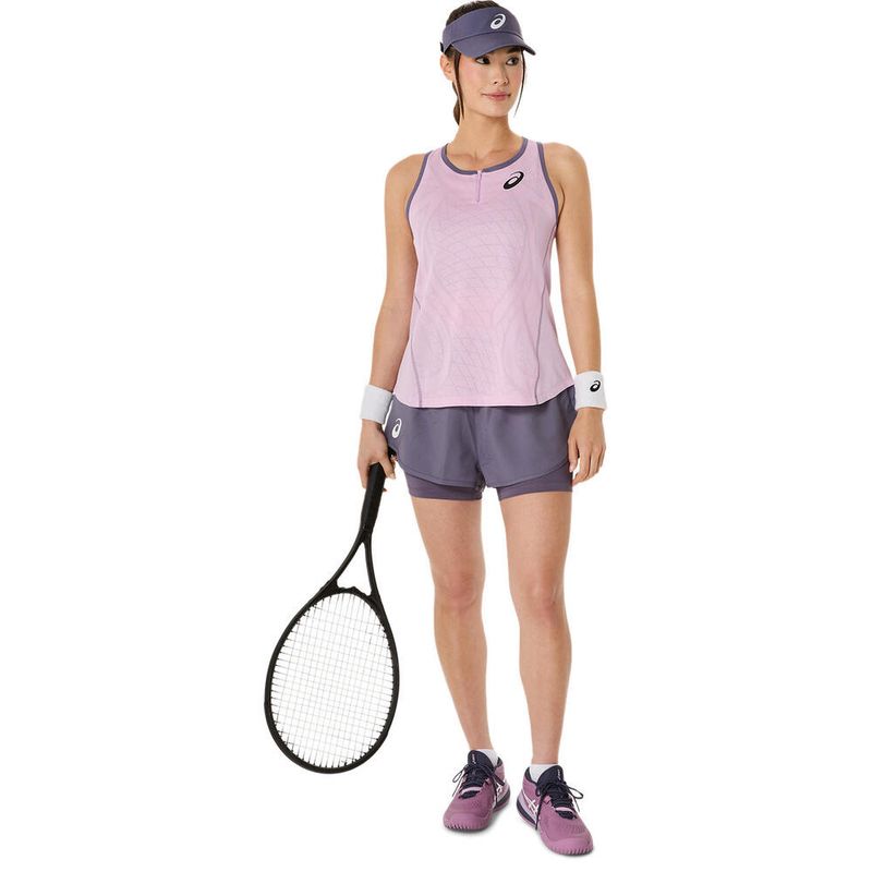 Tank ASICS Match Actibreeze Tank Light Ube Mujer - 4