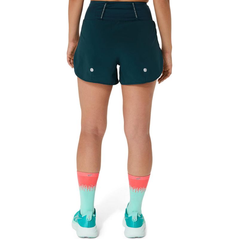 Short ASICS Road 3-5In Short Saxon Green Mujer - 1