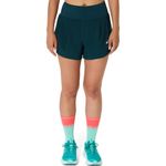 Short ASICS Road 3-5In Short Saxon Green Mujer - 0