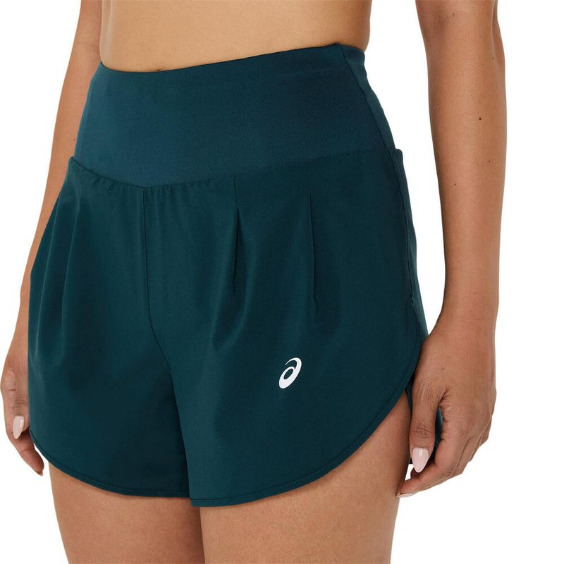Short ASICS Road 3-5In Short Saxon Green Mujer - 2