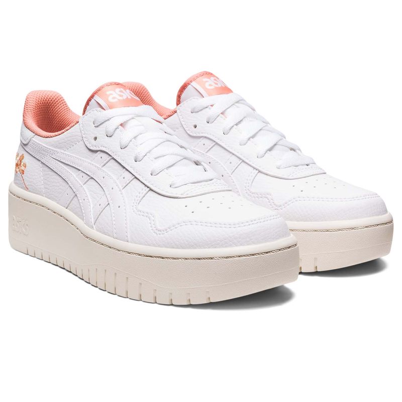 Zapatillas-Asics-Japan-S-Pf-White-Salmon-Mujer---1