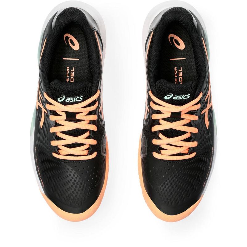 Zapatillas-ASICS-GEL-Challenger-14-Padel-Black-Bright-Sunstone-Mujer---4