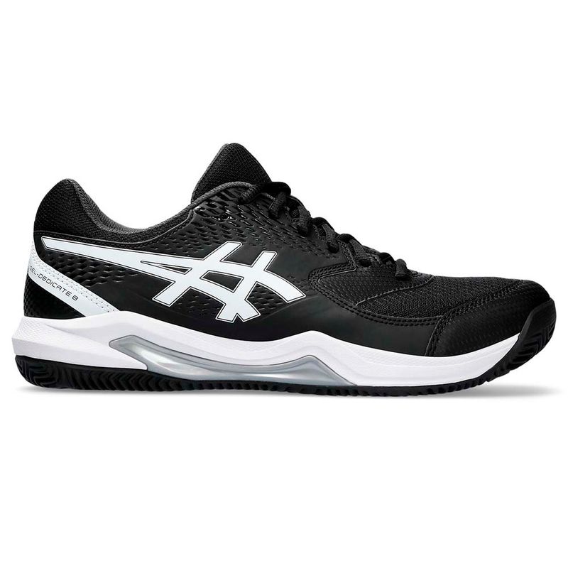 Zapatillas-ASICS-GEL-Dedicate-8-Clay-Black-White-Hombre---0