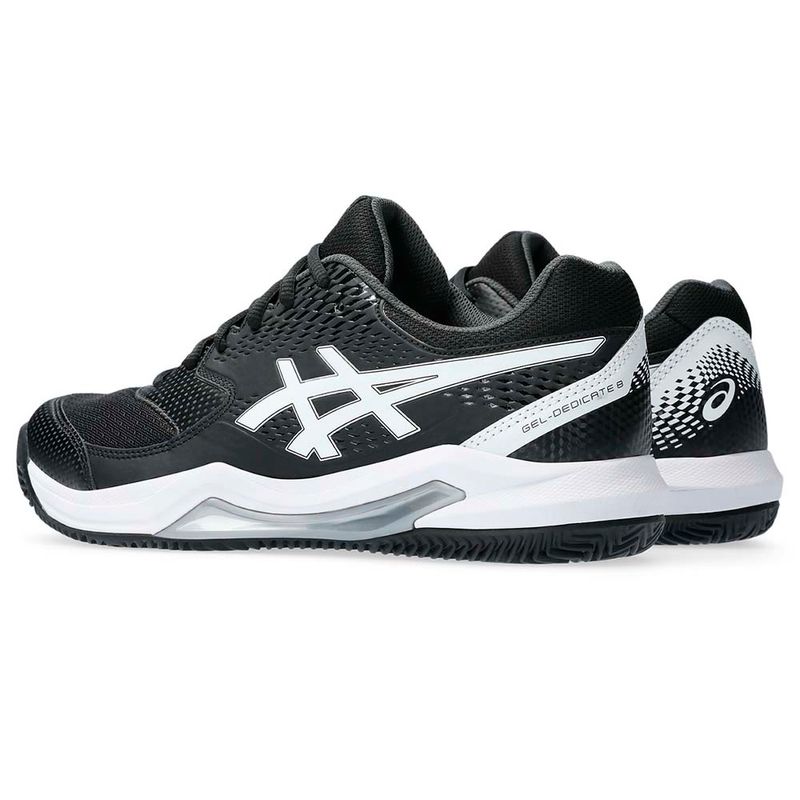 Zapatillas-ASICS-GEL-Dedicate-8-Clay-Black-White-Hombre---2