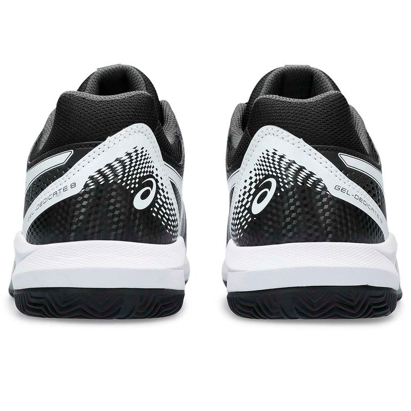 Zapatillas-ASICS-GEL-Dedicate-8-Clay-Black-White-Hombre---4
