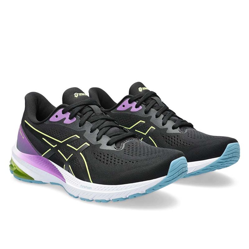 Zapatillas-ASICS-Gt-1000-12-Black-Glow-Yellow-Mujer---1