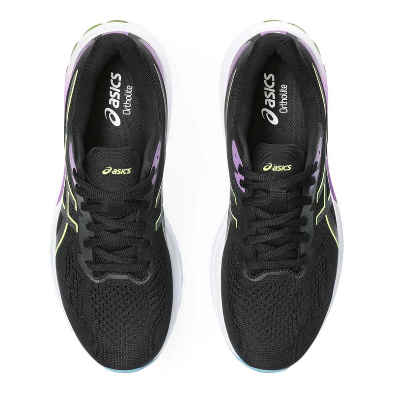 Zapatillas-ASICS-Gt-1000-12-Black-Glow-Yellow-Mujer---4