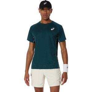 Polo ASICS Match Actibreeze Ss Top Saxon Green Hombre