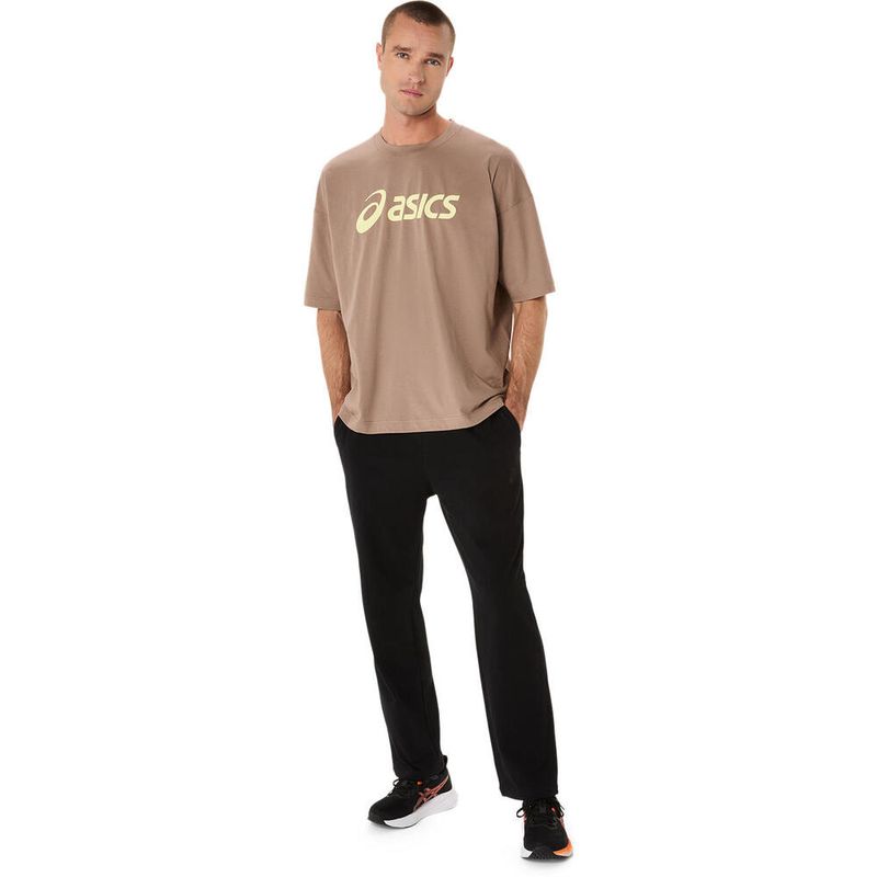 Polo-ASICS-Graphic-Relaxed-Tee-Taupe-Grey-Hombre---0