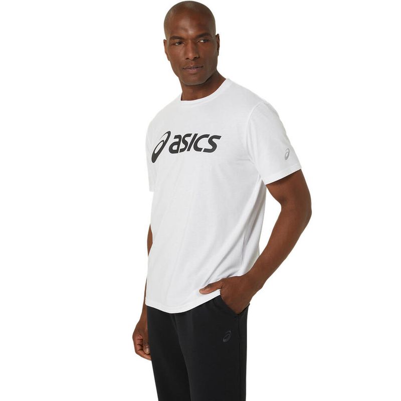 Polo ASICS Graphic Tee Brilliant White Hombre - 2