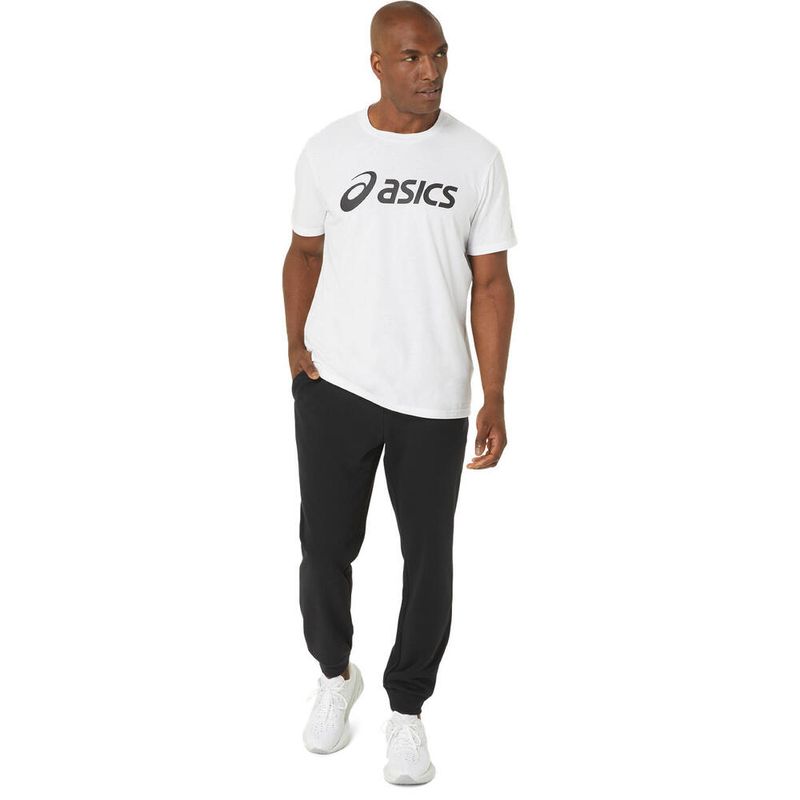 Polo ASICS Graphic Tee Brilliant White Hombre - 4
